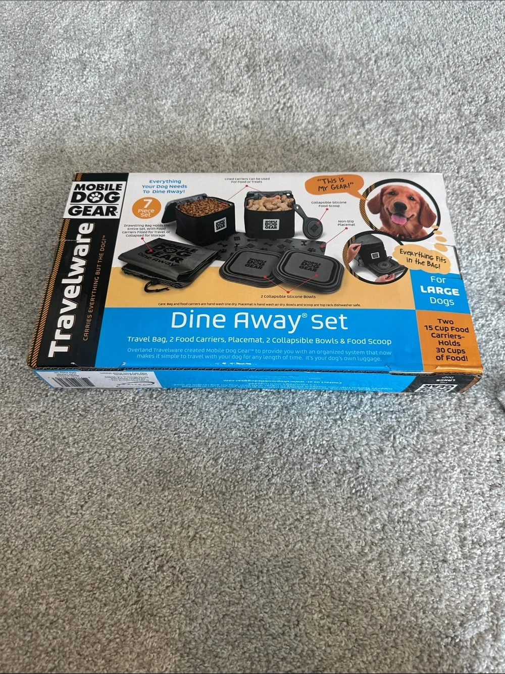 NWT Mobile Dog Gear Dine Away Set